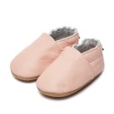 Dětské capáčky z PU kůže Nazouvací model s pružnou gumičkou po obvodu Hladká podrážka Bez zapínání Unisex botičky na doma i ke kočárku 2