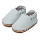 Dětské capáčky z PU kůže Nazouvací model s pružnou gumičkou po obvodu Hladká podrážka Bez zapínání Unisex botičky na doma 6