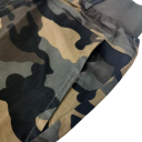 Dětské chlapecké maskáčové kraťasy s kapsami a elastickým pasem army šortky pro kluky s délkou pod kolena 3