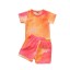 Detské farebné tričko a kraťasy L1255 2
