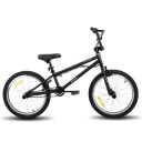 Dětské freestyle BMX kolo s otočným systémem řízení, 20 palců, ocelový rám a pegy, jednorychlostní převod, pro skatepark i město 3