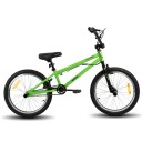 Dětské freestyle BMX kolo s otočným systémem řízení, 20 palců, ocelový rám a pegy, jednorychlostní převod, pro skatepark i město 2
