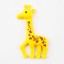 Detské hryzátko v tvare žirafy J875 9