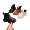 Detské kotníkové topánky unisex Zapínanie na bočný zips Pružný pletený nástavec Pryžová profilovaná podrážka Pútko na päte Na každodenné nosenie 5