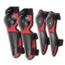 Detské motocyklové chrániče sada ochranné vybavenie lakte cca 27 cm kolená cca 32 cm ergonomické pre jazdu na motorke 2