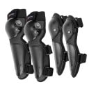 Detské motocyklové chrániče sada ochranné vybavenie lakte cca 27 cm kolená cca 32 cm ergonomické pre jazdu na motorke 1