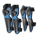 Detské motocyklové chrániče sada ochranné vybavenie lakte cca 27 cm kolená cca 32 cm ergonomické pre jazdu na motorke 6