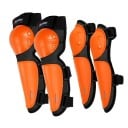 Detské motocyklové chrániče sada ochranné vybavenie lakte cca 27 cm kolená cca 32 cm ergonomické pre jazdu na motorke 4