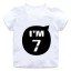 Detské narodeninové tričko B1591 9