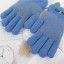 Detské pletené rukavice s bodkami 3