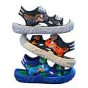 Detské sandále unisex Uzavretá špička Motiv dinosaura Dva pásky na suchý zips Zadný pásik Priedušné výrezy Materiál PVC Na leto aj k vode 7