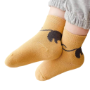 Detské unisex ponožky 5 párov Farebné ponožky s motívom mačiek Polyester elastan Elastické pohodlné ponožky pre deti každodenné nosenie 2