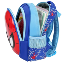 Detský batoh Spiderman 30 x 23 x 10 cm Školský batoh s 2 vreckami na zips a vreckami na fľašu Pohodlný batôžtek pre chlapcov s motívom hrdinu 5