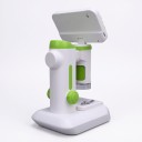 Detský digitálny mikroskop 12,5 x 17 x 26 cm so zväčšením 1600x a 4-palcovým LCD displejom ručný aj stolný s LED svetlom pre vzdelávanie 5