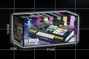 Dětský DJ pult se světelnými efekty 35,5 x 21 x 9,5 cm Hudební mixážní panel s klávesami podsvícenými tlačítky otočným talířem a mikrofonem 3