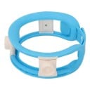 Detský krčný golier yuwell univerzálny nastaviteľná veľkosť s výškovým nastavením až 60 mm silikónový modrý s návlekom na krk na fixáciu krku 8
