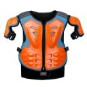 Detský motocyklový chránič tela vesta ochranné vybavenie cca 47 × 32 cm ergonomické prevedenie pre jazdu na motorke 3