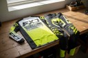 Dětský motokrosový komplet dres a kalhoty Unisex S dlouhým rukávem Z polyesteru a nylonu Černá a neonově žlutá Na motokros a terén 5