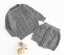 Detský pletený sveter a kraťasy L1170 1