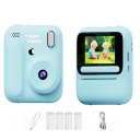Dětský polaroid s barevným tiskem fotek 8násobným zoomem a 2,4palcovým displejem s hrami hudbou videem a datumovkou s nabíjením USB-C 2