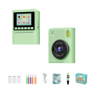Dětský polaroid s černobílým tiskem fotek a videem 1080P s 2,4palcovým displejem 8násobným zoomem kartou 32 GB a nabíjením přes USB-C 4