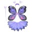 Detský svietiaci kostým motýlia krídla so sukňou 4