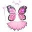 Dětský svítící kostým motýlí křídla se sukní 3