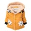 Dětský zimní kabát s kožíškem J1882 4