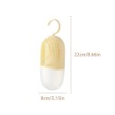 Deumidificatore da appendere 22 x 8 cm Scatola colorata con ricarica sostituibile e serbatoio per l'acqua Contro l'umidità e gli odori Senza elettricità 2