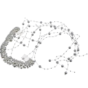 Diadema de boda con perlas Tamaño universal Accesorio de cabello elegante para novias boda baile fotografía peinado festivo 1