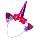 Diadema infantil de unicornio P3993 4