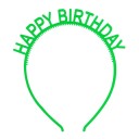Diadema luminosa de fiesta FELIZ CUMPLEAÑOS 2 uds 3