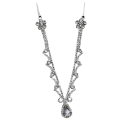 Diadema Universal Tamaño Cadena de Piedras Preciosas para la Frente Adorno Capilar Festivo Estilo Diosa 6