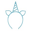 Diadème lumineux licorne 2 pièces 2