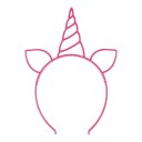 Diadème lumineux licorne 2 pièces 3