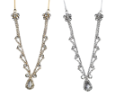 Diadème sur le front Taille universelle Chaîne de bijoux sur le front Accessoire capillaire festif de style déesse 2