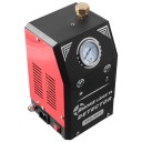 Diagnostický generátor kouře XRD-301S detektor úniku z auta s manometrem a kompresorem 12 V černo-červený na hledání netěsností motoru 6