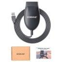 Diagnostický kábel do auta GODIAG J2534 Nano 16pinový OBD2 na USB podpora J2534 a ELM327 preprogramovanie ECU pre Windows čierny 6