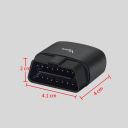 Diagnostický nástroj OBD2 EOBD Bluetooth 5.3 pre Android, iOS a PC Inteligentná čítačka chybových kódov Motorová diagnostika vozidiel 3