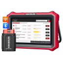 Diagnostický skener KINGBOLEN K8 PRO OBD2 s 8 palcovým displejom ECU kódovanie CAN FD DOIP Android 10 červeno-čierny pre 150 značiek vozidiel 5