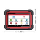 Diagnostický skener LAUNCH X431 s ECU kódováním Bluetooth VCI DBScar VII červeno-černý pro 160 značek vozů obousměrné a aktivní testy 5