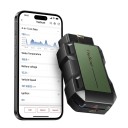 Diagnóstico de moto TopScan Moto Bluetooth com alcance de 10 m para Android e iOS e motos Kawasaki Suzuki Yamaha e Honda verde e preto 2