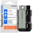 Diagnóstico para motocicleta TopScan Moto Bluetooth con alcance de 10 m para Android e iOS y motocicletas Kawasaki, Suzuki, Yamaha y Honda negro-verde 4