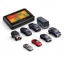 Διαγνωστικός πίνακας OBD2 GT60 με οθόνη 7 ιντσών, μπαταρία 5000 mAh, ασύρματο VCI και αμφίδρομες δοκιμές μαύρο-πορτοκαλί 4