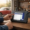 Διαγνωστικός σαρωτής OBD2 CS90 με οθόνη αφής 5 ιντσών, 28 επαναφορές υπηρεσιών και WiFi μαύρος για διάγνωση κινητήρα και ανάγνωση σφαλμάτων 7