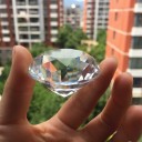 Diamant en verre décoratif C478 15