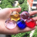 Diamant en verre décoratif C478 4