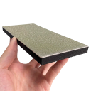 Diamant slijpsteen 1200 grit versterkt messenslijpblok antislip basis 15° hoek fijn slijpen over een groot oppervlak 4