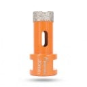 Diamantboorkroon 20 mm met M14 schroefdraad voor haakse slijper Vakuumgelaste diamant Oranje Droog boren in tegels en marmer 1