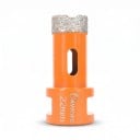 Diamantboorkroon 22 mm met M14 schroefdraad voor haakse slijper Vakuumgelaste diamant Oranje Droog boren in tegels en marmer 1